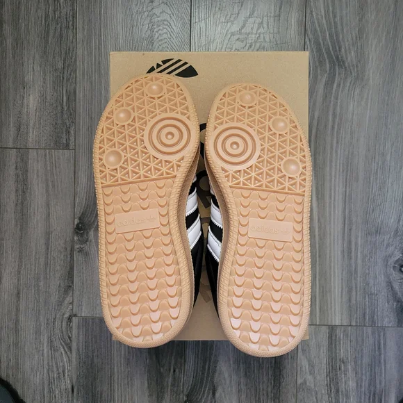 adidas Samba XLG Black White Gum Sneakers - Picture 4 of 5